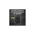 Logitech G G502 HERO Kablolu Oyuncu Mouse, LIGHTSYNC Teknolojisi, 25.600 DPI, 11 Programlanabilir Tuş, 121 gr Ağırlık, Siyah