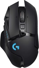Logitech G G502 LIGHTSPEED Kablosuz Oyuncu Mouse, HERO Sensör, 25.600 DPI, 400 IPS İzleme Hızı, 1 ms Bildirim Hızı, 114 gr Ağırlık - Seçenekler: Fare + Klavye, Hero Kablolu Fare, Hero kablosuz fare...