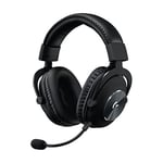 Logitech G Pro X 7.1 Oyuncu Kulaklığı, Blue Voice Mikrofon Teknolojisi, 50 mm Hassas PRO-G Sürücüleri, DTS Kulaklık:X 2.0 Sur - Seçenekler: Kablosuz (surround ses)., Kulaklık, Kulaklıklar, Standart...