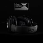 Logitech G Pro X 7.1 Oyuncu Kulaklığı, Blue Voice Mikrofon Teknolojisi, 50 mm Hassas PRO-G Sürücüleri, DTS Kulaklık:X 2.0 Sur - Seçenekler: Kablosuz (surround ses)., Kulaklık, Kulaklıklar, Standart...