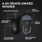 Logitech G Pro X Superlight 2 Kablosuz Oyun Faresi, Siyah - Seçenekler: Nesil 2, Gen 2 | 8K Polling | Simetrik, Fare, oyuncu faresi