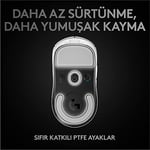 Logitech G PRO X SUPERLIGHT Kablosuz LIGHTSPEED Oyuncu Mouse, 25.600 DPI, HERO Sensör, 5 Özelleştirilebilir Tuş, 1 ms Bildirim Hızı, Uzun Pil Ömrü, PC / Mac ile Uyumlu, Beyaz