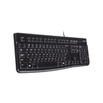 Logitech K120 USB Kablolu Klavye, Sayısal Tuş Takımına Sahip, Sıvı Dökülmelerine Dayanıklı, Türkçe Q Klavye, Siyah