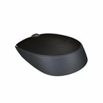 Logitech M171 Kablosuz Mouse, PC, Mac, Dizüstü Bilgisayar için, 2,4 GHz, USB Mini Alıcılı, Optik İzleme, 12 Aylık Pil Ömrü, Sağ ve Sol Elle Kullanıma Uygun, Siyah