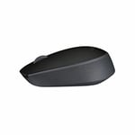 Logitech M171 Kablosuz Mouse, PC, Mac, Dizüstü Bilgisayar için, 2,4 GHz, USB Mini Alıcılı, Optik İzleme, 12 Aylık Pil Ömrü, Sağ ve Sol Elle Kullanıma Uygun, Siyah
