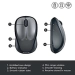 Logitech M235 Kablosuz Mouse, Siyah