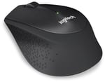 Logitech M330 Sessiz Kablosuz Mouse, Sağ Elle Kullanıma Uygun, 10 m Kullanım Mesafesi, 1.000 DPI Yüksek Hassasiyetli Optik İzleme, 18 Ay Pil Ömrü, Siyah