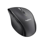 Logitech M705 Marathon Kablosuz Mouse, 1.000 DPI Optik İzleme, Unifying Alıcı, Yüksek Hızlı Kaydırma, 3 Yıl Pil Ömrü, 10 m Kullanım Mesafesi, Siyah