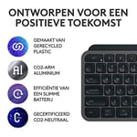Logitech MX Keys S - Grafit, İngilizce QWERTY Düzeni