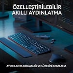 Logitech MX Keys S Kablosuz Klavye, Düşük Profil, Akıcı Hassas Sessiz Yazma, Programlanabilir Tuşlar, Arkadan Aydınlatma, Bluetooth, USB C Şarj Edilebilir, Siyah