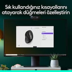 Logitech Signature M650 Kablosuz Mouse, Küçük ve Orta Boy Sağ El için, 4000 DPI, Sessiz, Bluetooth, Logi Bolt USB Alıcı, 24 Ay Pil Ömrü, Siyah - Seçenekler: Büyük Boy Sağ El, Küçük ve Orta Boy Sağ El
