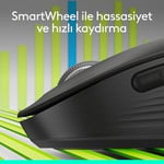 Logitech Signature M650 Kablosuz Mouse, Küçük ve Orta Boy Sağ El için, 4000 DPI, Sessiz, Bluetooth, Logi Bolt USB Alıcı, 24 Ay Pil Ömrü, Siyah - Seçenekler: Büyük Boy Sağ El, Küçük ve Orta Boy Sağ El