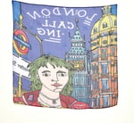 London Desenli Bandana