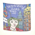 London Desenli Bandana