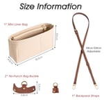 Longchamp Çantası için Organizatör, Longchamp Omuz Askısıyla Uyumlu, Longchamp için Taşıma Askısı, Longchamp Mini Organizatörüyle Uyumlu Ayarlanabilir, Deliksiz, Longchamp için Uyumlu