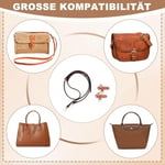 Longchamp kadın çantaları için ayarlanabilir deri omuz askısı Longchamp Mini Bag Straps ve çanta kemeri uzatması - Genişlik: 1,2 cm