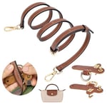 Longchamp kadın çantaları için ayarlanabilir deri omuz askısı Longchamp Mini Bag Straps ve çanta kemeri uzatması - Genişlik: 1,2 cm