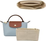 Longchamp Mini Çanta için Çanta Düzenleyici, Çanta Düzenleyici Ekleme Fit Ürkek Çanta Saklama ve Bitirme İç Çanta Astar Çanta Ekleme Düzenleyici Mini Le Pliage için Uygun