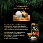 L'OR - Espresso Kahve - Colombia - Origins Collection - Yoğunluk 8 - Turunçgil Notaları - 1 Paket x 10 Alüminyum Kapsül
