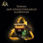L'OR Supremo, Core Collection, Yoğunluk 10, Yoğun Kavrulmuş ve Meyvemsi Notalar Espresso Kapsülleri, 10 Adet