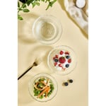 Lora Bianca Gemma Salata/çorba/çerez Kasesi - 3 Adet Beyaz