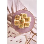 Lora Bianca Goblen 28 Cm Mürdüm Ayaklı Pasta Tabağı Standı Mürdüm