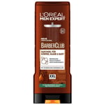 L'Oréal Men Expert Barber Club XXL Erkek Duş Jeli, Vücut, Saç ve Sakal İçin, 400 ml