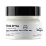 L'Oréal Professionnel Serie Expert Metal Detox Saç Maskesi 250 ml - İşlem Görmüş ve Boyalı Saçlar İçin Kırılma Karşıtı Koruyucu Maske