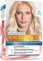 L'Oreal Paris Excellence Creme Saç Boyası - 01 Ultra Açık Doğal Sarı