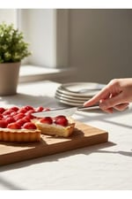 Lorena 12 Adet Tatlı Bıçağı Seti Parmak İzi Bırakmaz Inox