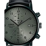 Lorus Erkek analog kuvars saat, gerçek deri kayışlı