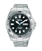 Lorus Erkek Analog Otomatik Saat, Paslanmaz Çelik Kayışlı RL471BX9, Gümüş., Ölçü Birimi, klasik