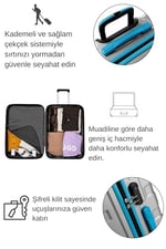 Louisiana Polo Büyük Boy Valiz, 77 cm Boy, 47 cm En, 30 cm Derinlik, 100 lt Hacim, 25 kg Kapasite, Su Geçirmez, Kolay Temizlenen Kabuk, Tekerlekli (Gri)