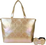Loungefly Sanrio 50. Yıldönümü Altın Tote