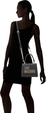 Love Moschino Bayan Jc4024pp1lkd0000 El Çantası, Siyah, Siyah, Ölçü Birimi