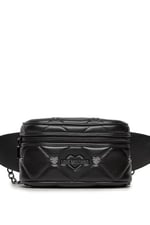 Love Moschino Kadın Bel Çantası Jc4187Pp0Hlz0000,Siyah Tek Ebat