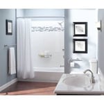 LR2356DCH Moen LR2356DCH Home Care 16-inç Grab bar with SHELF, krom