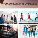 LT01 - Deri Tam Ortopedik | Ark Destekli, Koku Önleyici Ve Ter Emici Hakiki Deri Iç Tabanlık