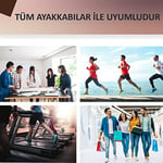 LT01 - Deri Tam Ortopedik | Ark Destekli, Koku Önleyici Ve Ter Emici Hakiki Deri Iç Tabanlık