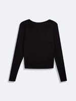 Ltb PAMARA Kadın V Yaka Uzun Kollu T-Shirt - Bedenler: XS, M, L, XL, S
