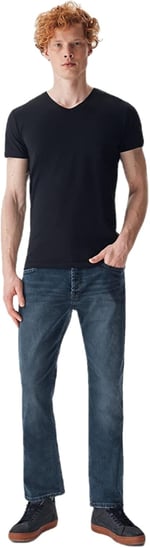 LTB V Yaka Basıc Slim Fit T-shırt