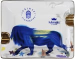 Lubinski Blue Lion Seramik Puro Küllüğü Beyaz/Gold 2li Modern