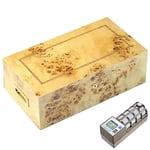 Lubinski İtaly Sedir Humidor Puro Kutusu Mapa Kavak 200's CigarSpa Elektronik Nemlendirme