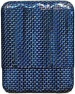Lubinski Titanium KarbonFiber Toscanello Puro Kılıfı Mavi 4lü