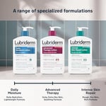 Lubriderm Günlük Nem Nemlendirici Kokusuz Vücut Losyonu Pro-Vitamin B5 ile Sağlıklı Görünümlü Ciltler için Normal-Kuru Ciltler için, Yağsız ve Kokusuz Losyon, 16 ml