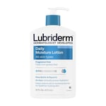 Lubriderm Günlük Nem Nemlendirici Kokusuz Vücut Losyonu Pro-Vitamin B5 ile Sağlıklı Görünümlü Ciltler için Normal-Kuru Ciltler için, Yağsız ve Kokusuz Losyon, 16 ml