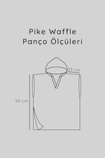 Luckka Pike Çocuk Panço & Bornoz Waffle Kumaş - ZTPNÇ00