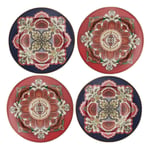 Lucky Art Etro Bone 4’lü Servis Tabağı Seti 27 Cm