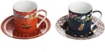 Lucky Art Evelyn Bone 2Li Kahve Fıncanı Setı