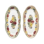 Lucky Art Laverna Bone 20 Cm 2'li Oval Tabak Seti